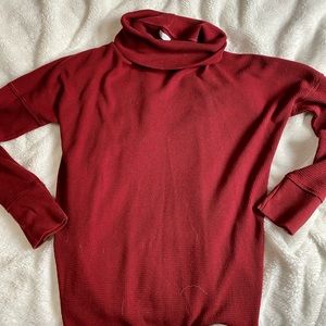 Maroon Aritzia Turtleneck